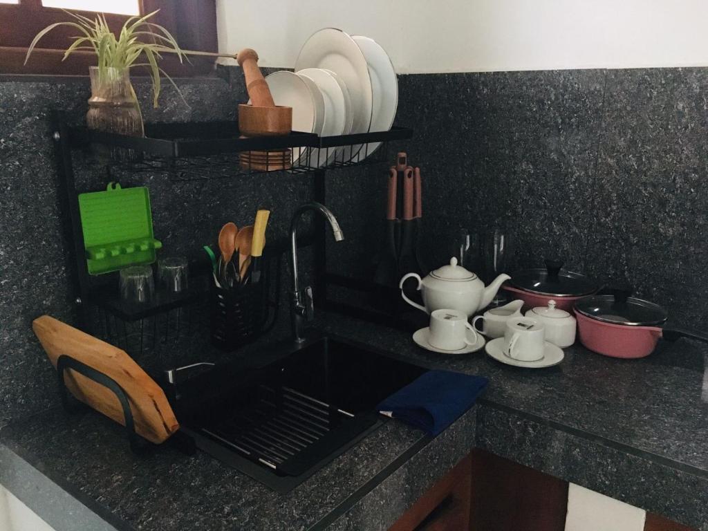 Fully equipped private kitchen